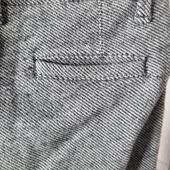 Anthropologie Cartonnier Mid Rise Gray Wool Blend Button Fly Slacks Womens 25 - Picture 5 of 7
